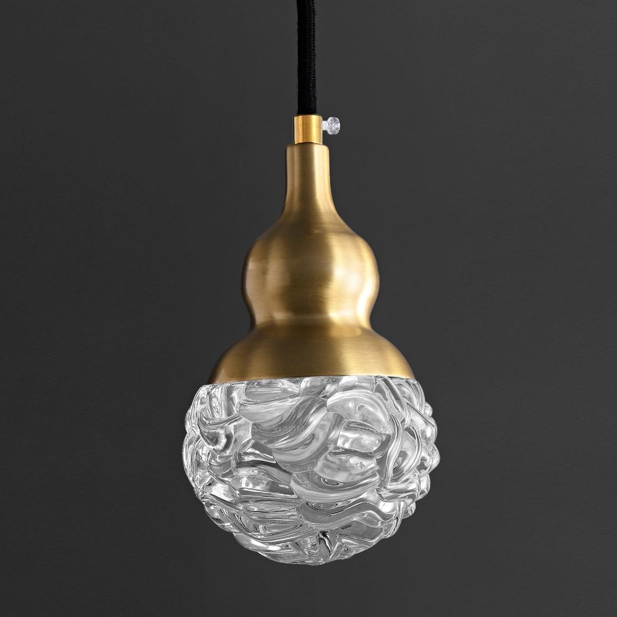 Tavirace Suspension Glam en Laiton et Verre - Neutralighting