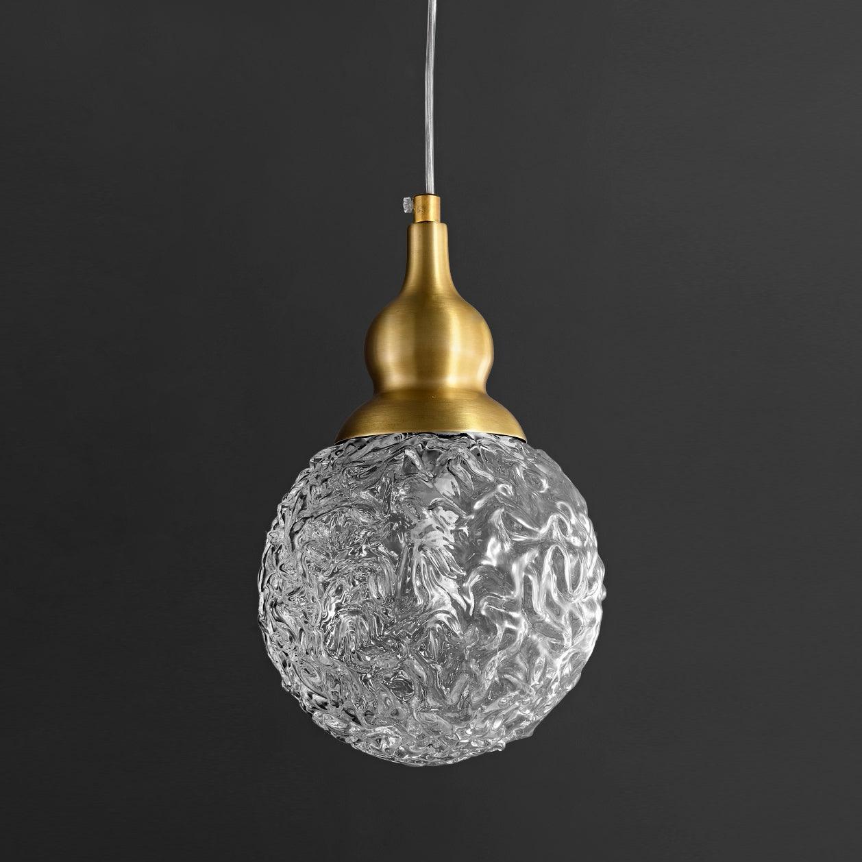 Tavirace Suspension Glam en Laiton et Verre - Neutralighting