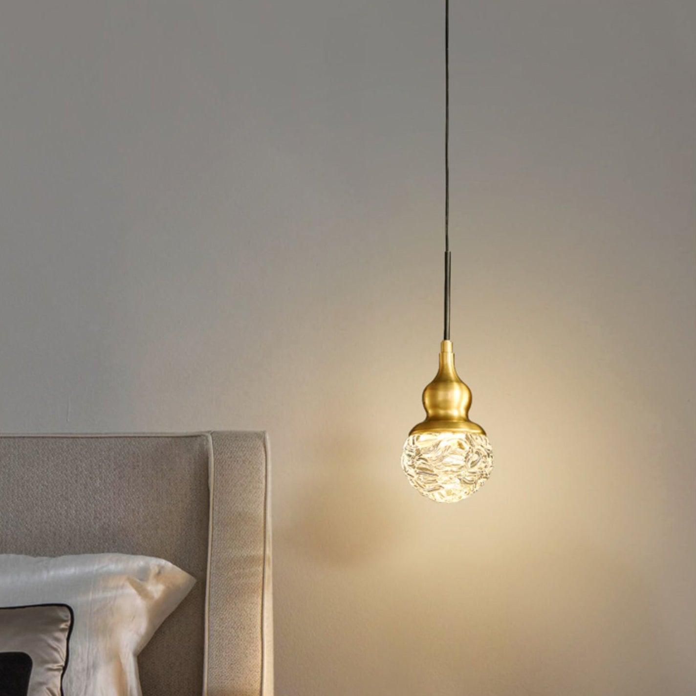 Tavirace Suspension Glam en Laiton et Verre - Neutralighting
