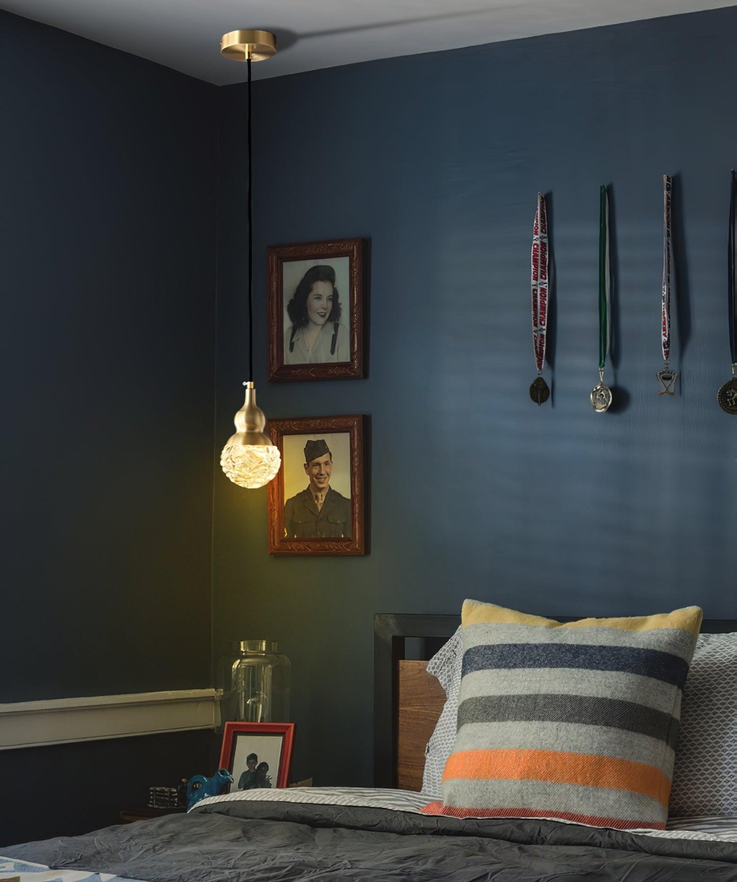Tavirace Suspension Glam en Laiton et Verre - Neutralighting