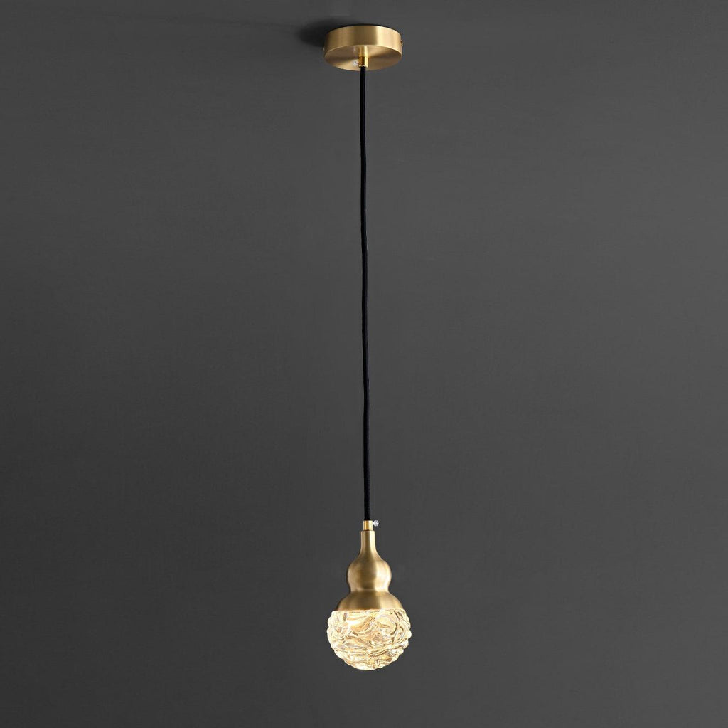 Tavirace Suspension Glam en Laiton et Verre - Neutralighting