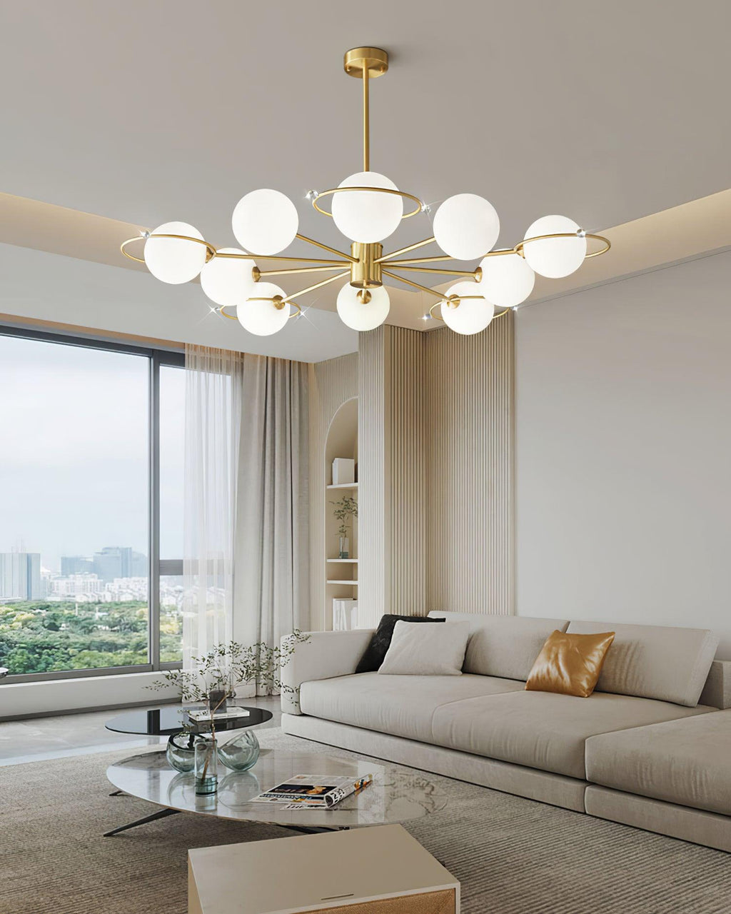 Astra Lustre Laiton Multi-Têtes - Neutralighting