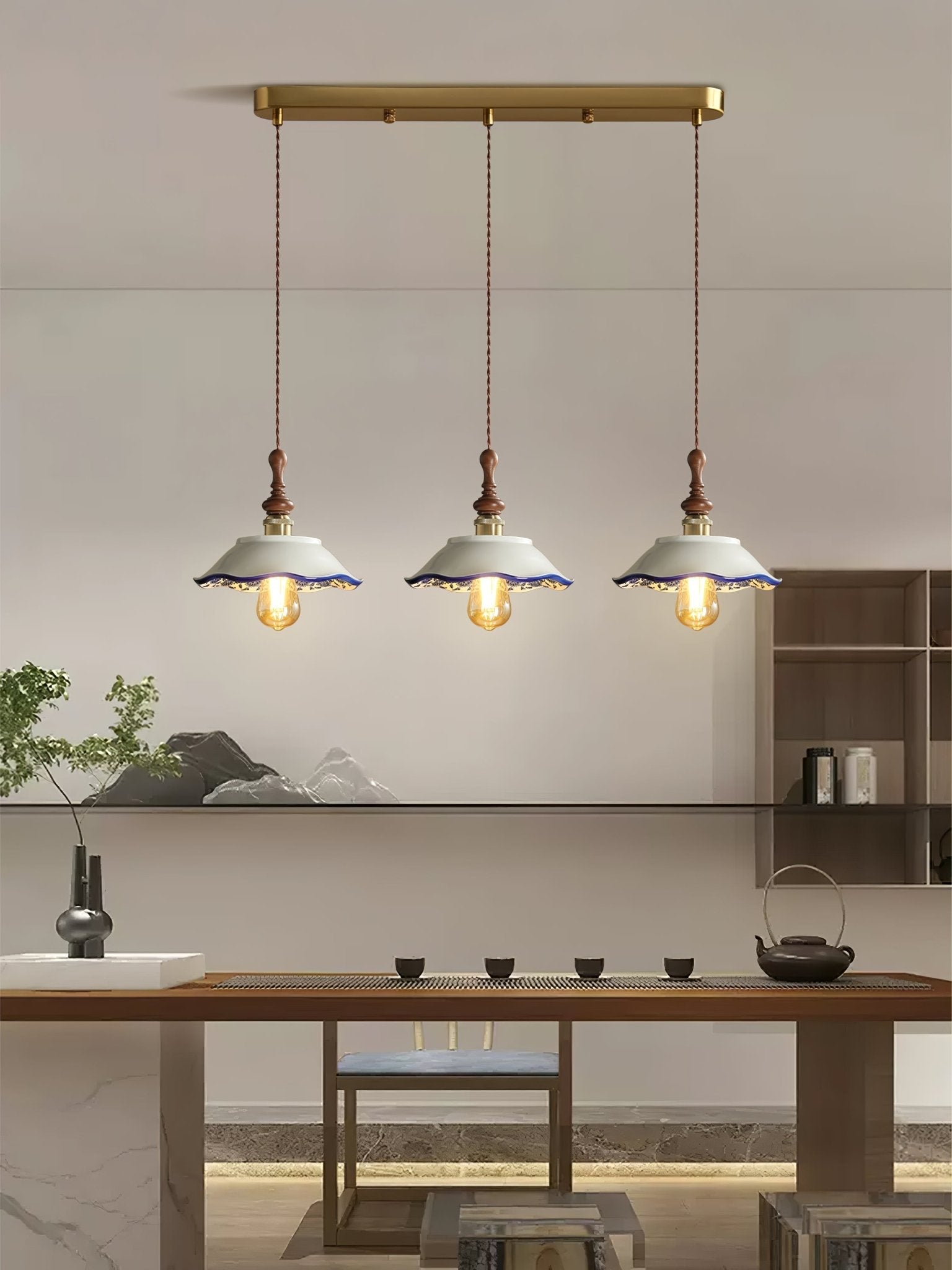 Ciraeor Suspension en Céramique Delft - Neutralighting