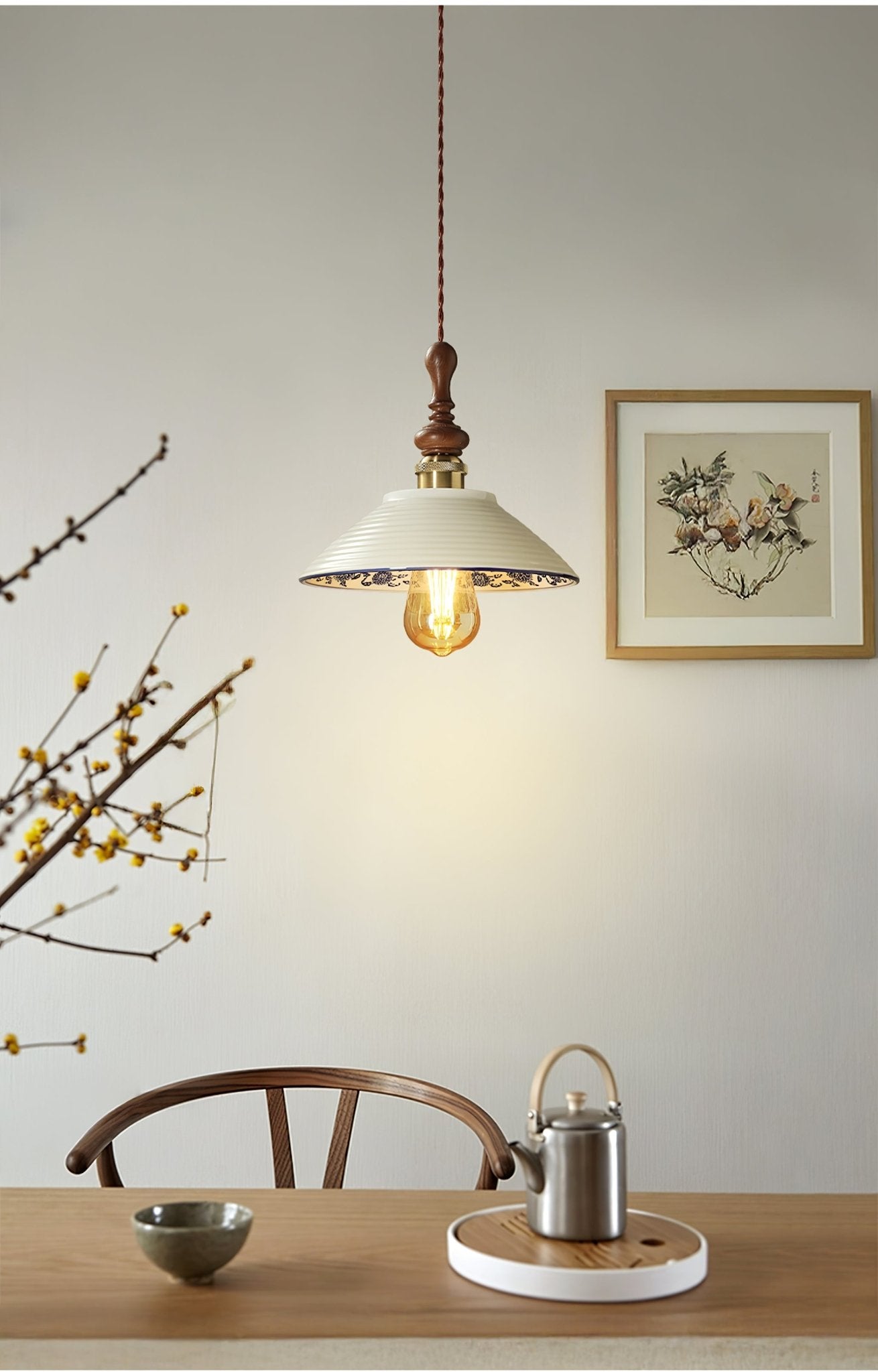 Ciraeor Suspension en Céramique Delft - Neutralighting