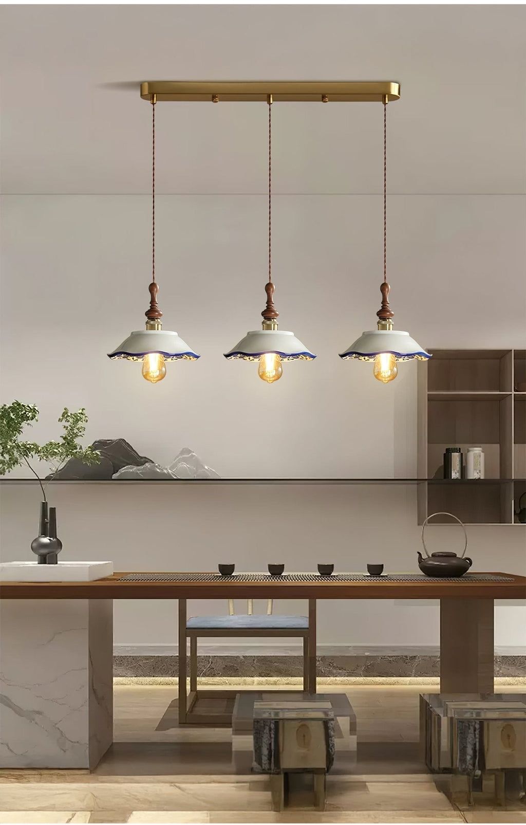 Ciraeor Suspension en Céramique Delft - Neutralighting