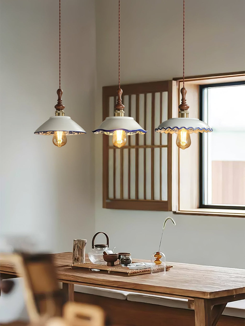 Ciraeor Suspension en Céramique Delft - Neutralighting