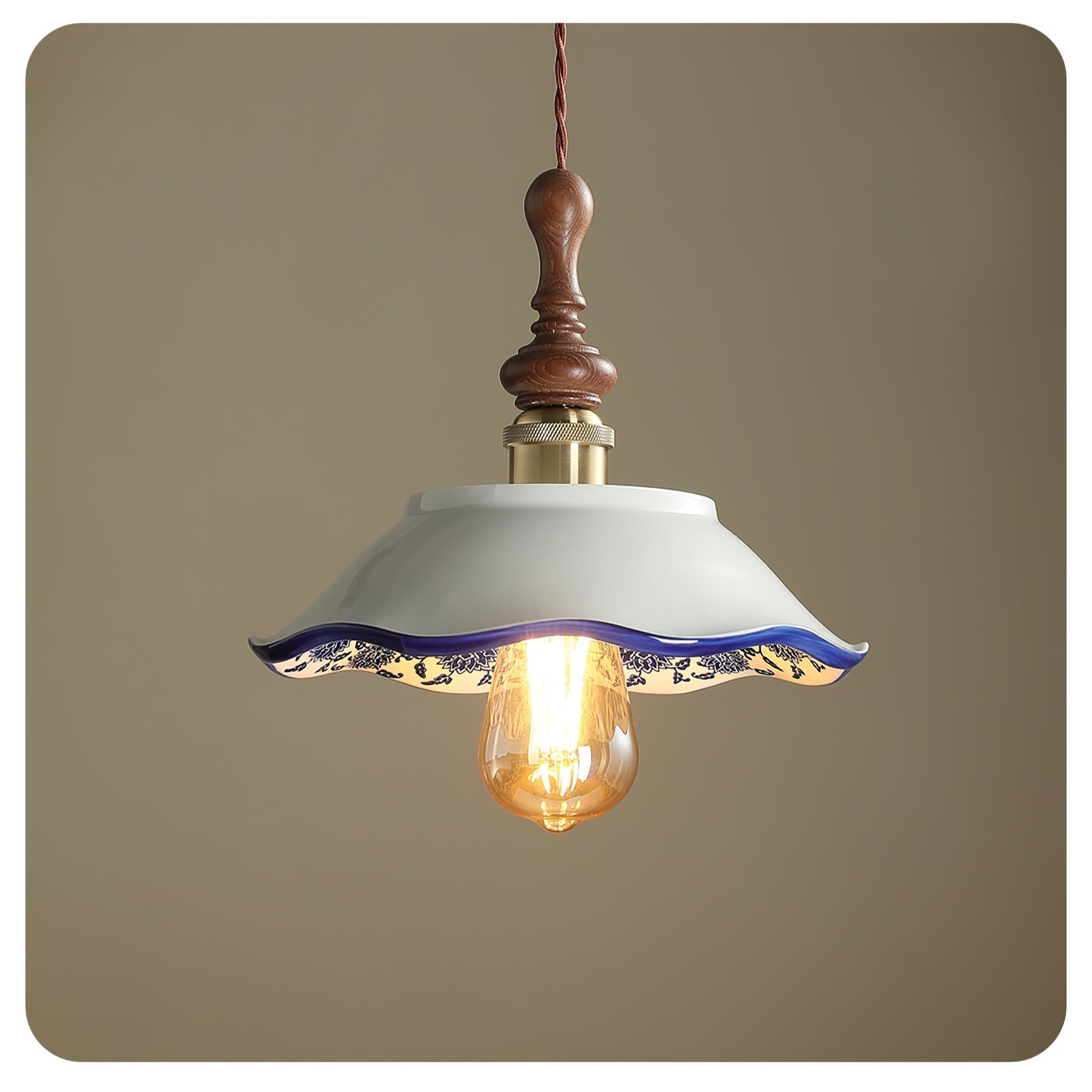 Ciraeor Suspension en Céramique Delft - Neutralighting