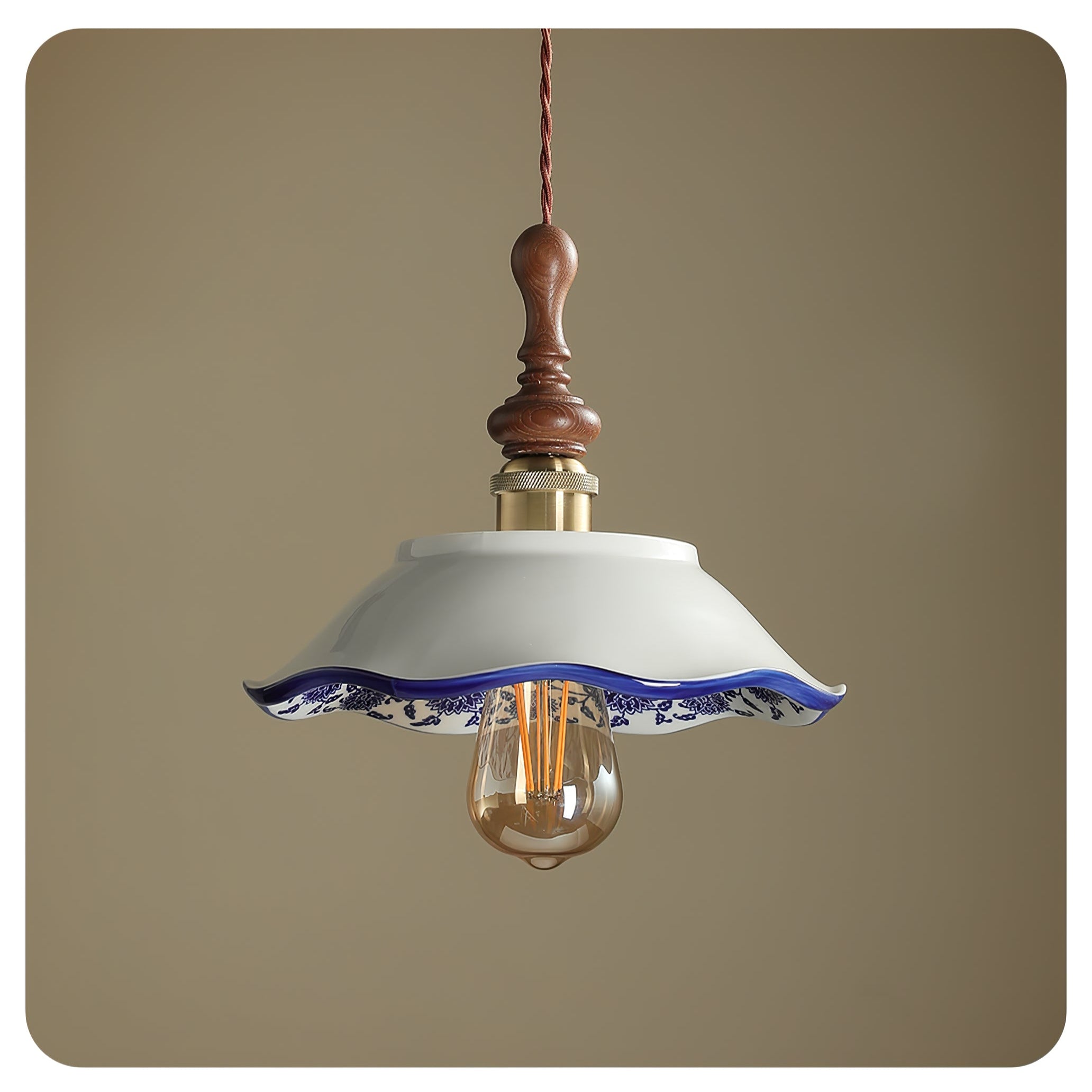 Ciraeor Suspension en Céramique Delft - Neutralighting