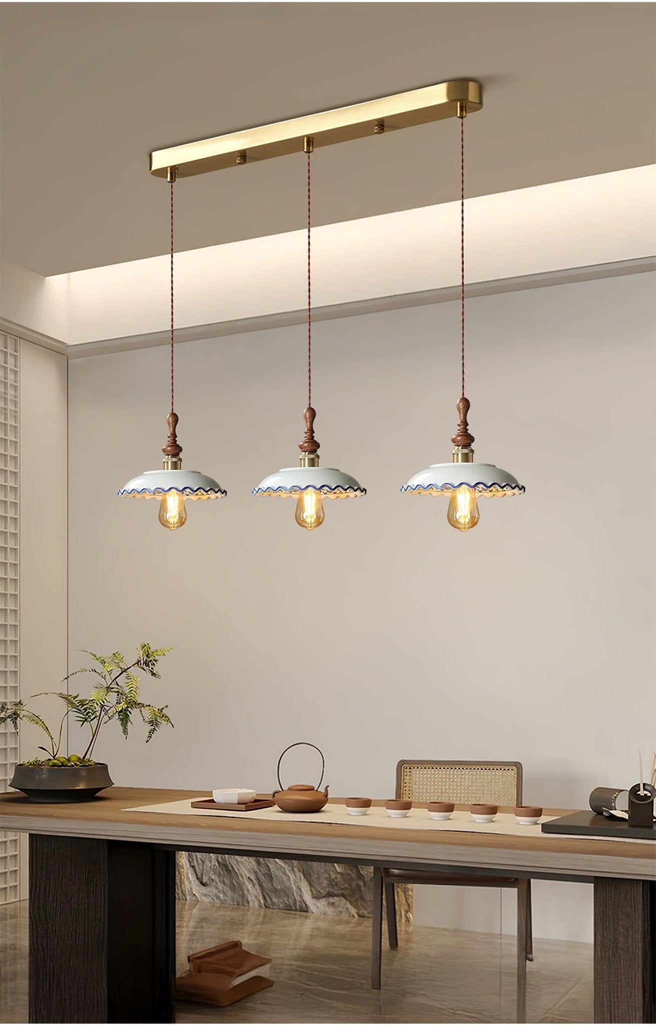 Ciraeor Suspension en Céramique Delft - Neutralighting