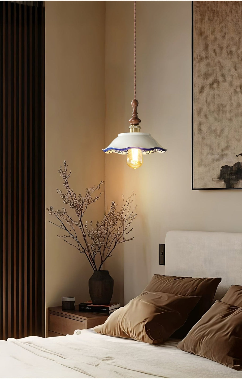 Ciraeor Suspension en Céramique Delft - Neutralighting