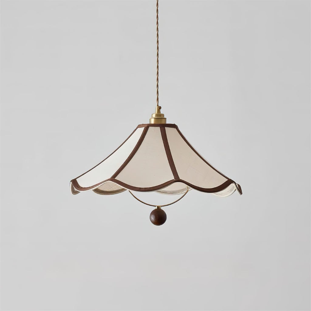 Bellaria Lampe Suspension Vintage à Bords Festonnés - Neutralighting