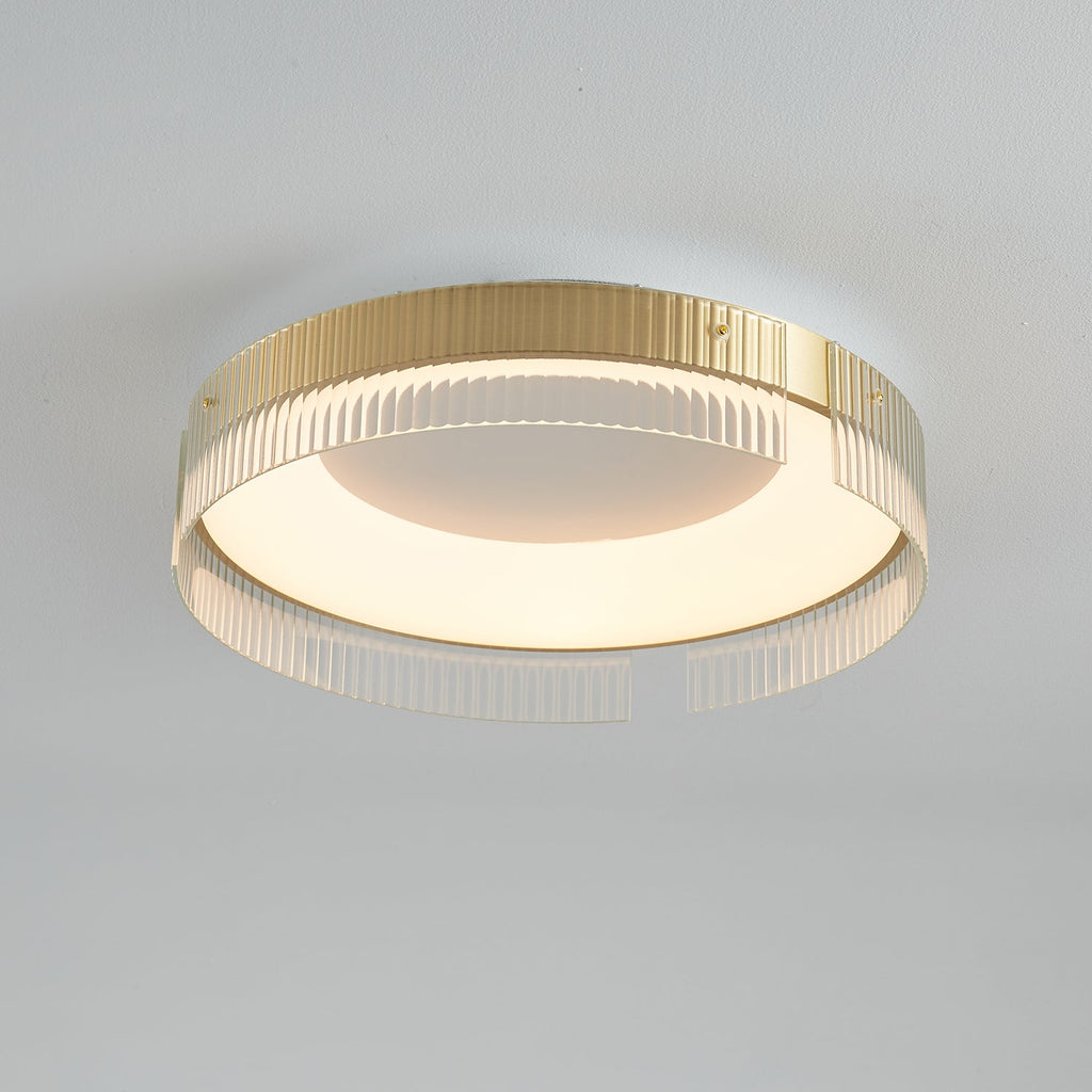 Ovenaris Plafonnier Minimaliste en Laiton - Neutralighting