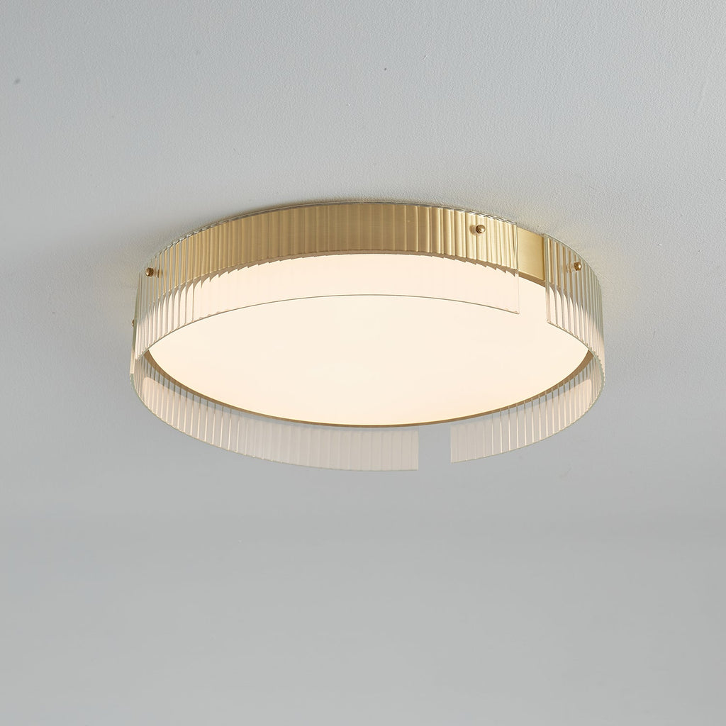 Ovenaris Plafonnier Minimaliste en Laiton - Neutralighting