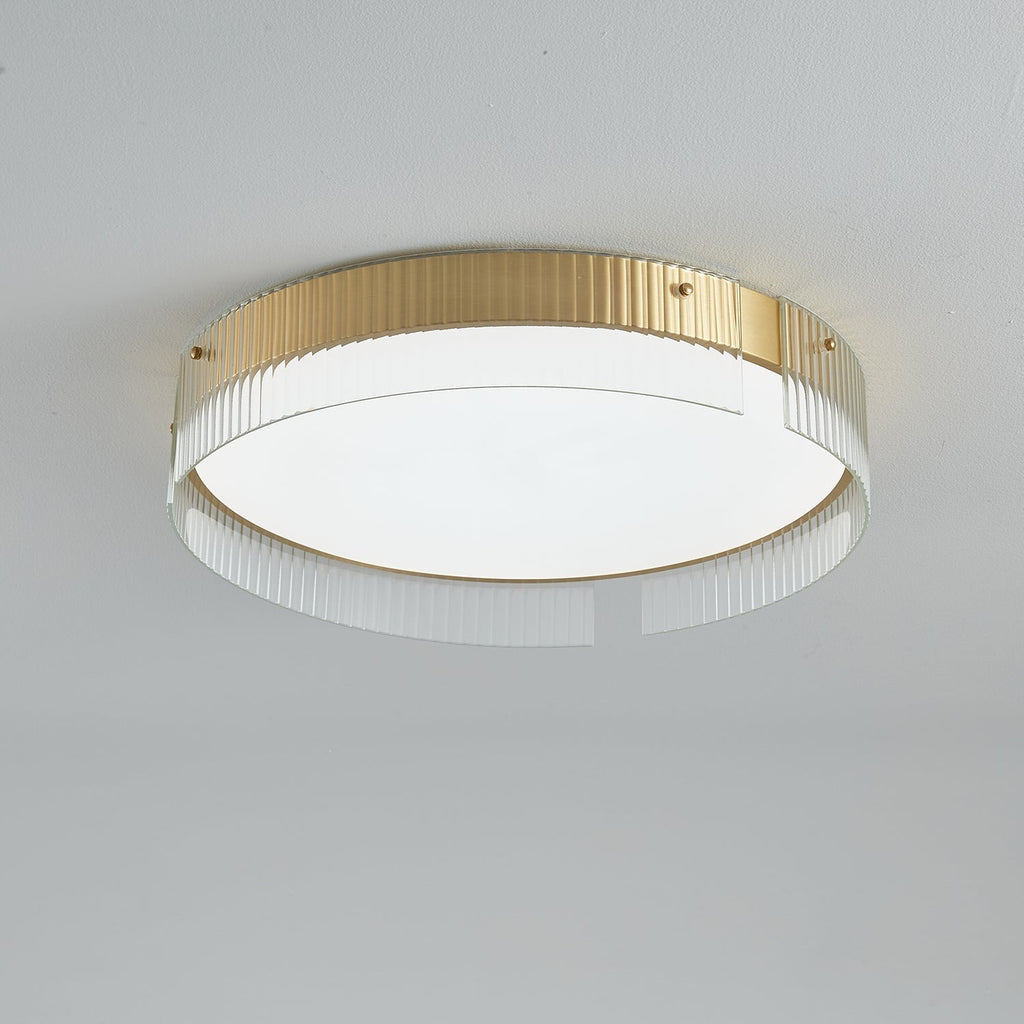 Ovenaris Plafonnier Minimaliste en Laiton - Neutralighting
