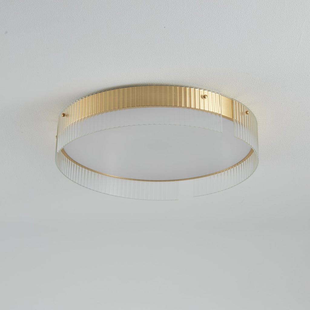 Ovenaris Plafonnier Minimaliste en Laiton - Neutralighting