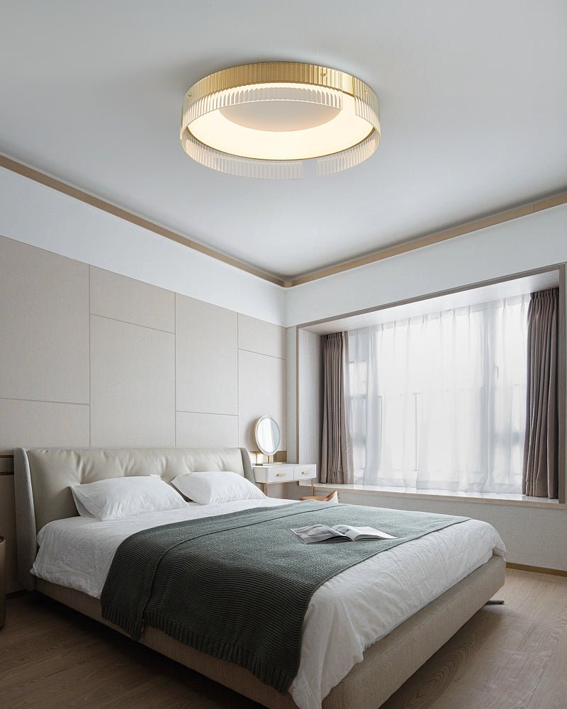 Ovenaris Plafonnier Minimaliste en Laiton - Neutralighting