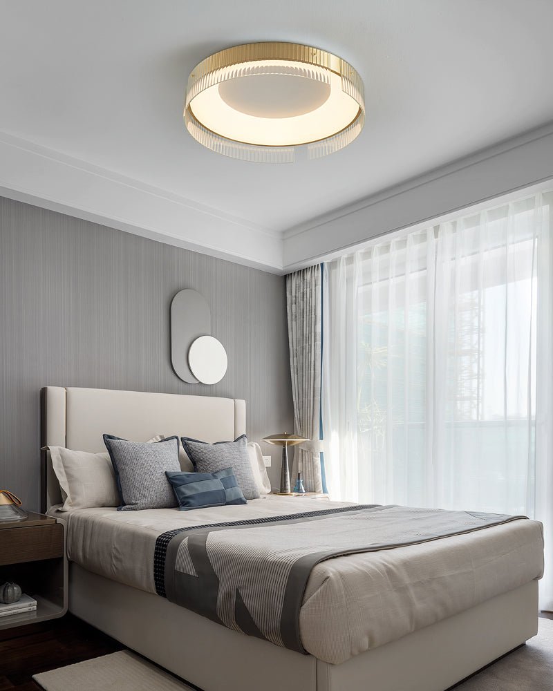 Ovenaris Plafonnier Minimaliste en Laiton - Neutralighting