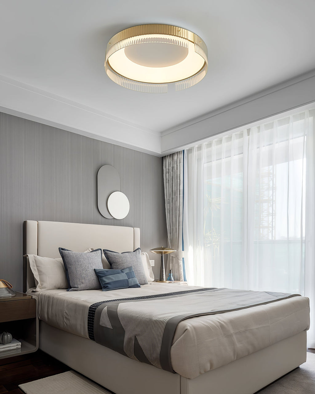Ovenaris Plafonnier Minimaliste en Laiton - Neutralighting
