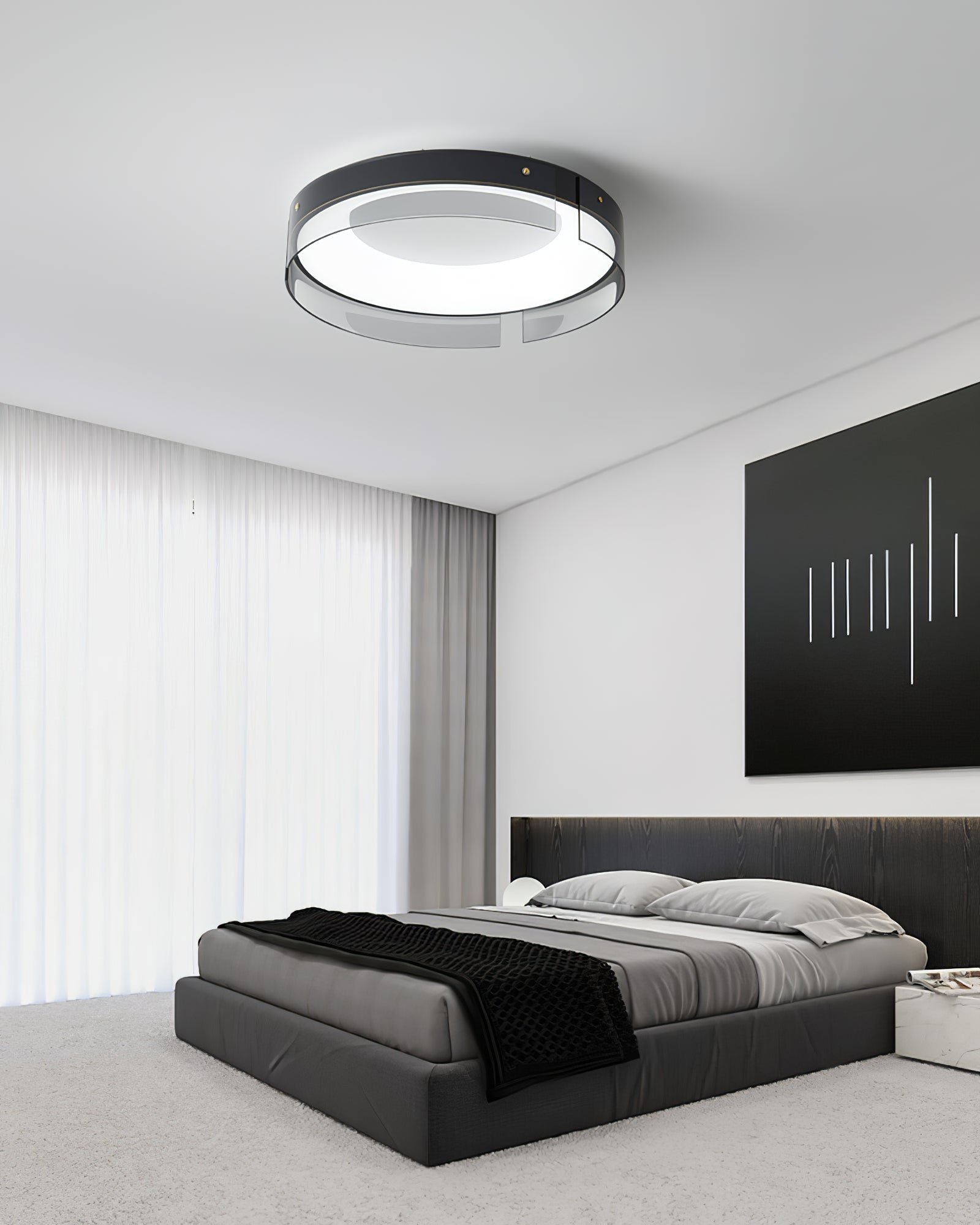 Ovenaris Plafonnier Minimaliste en Laiton - Neutralighting