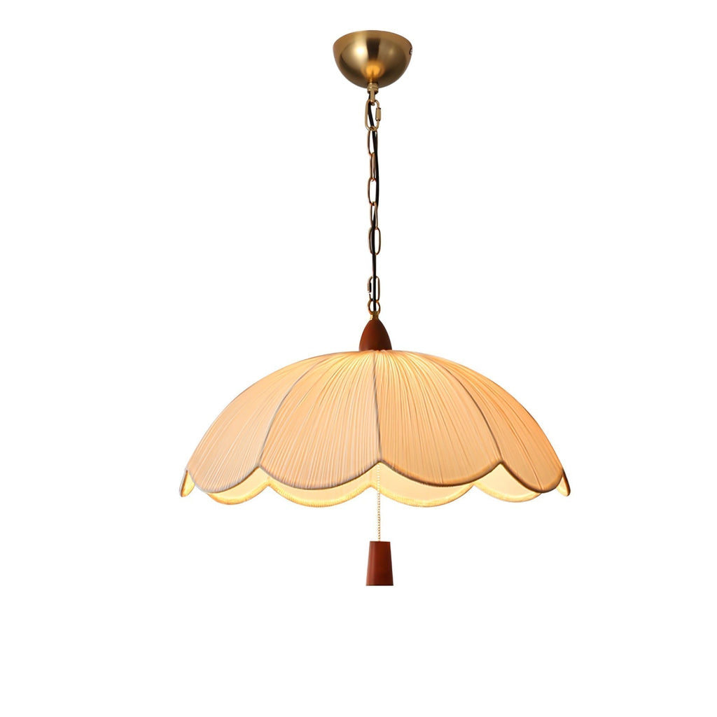 Vephael Suspension en Tissu Art Nouveau - Neutralighting