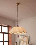Vephael Suspension en Tissu Art Nouveau - Neutralighting