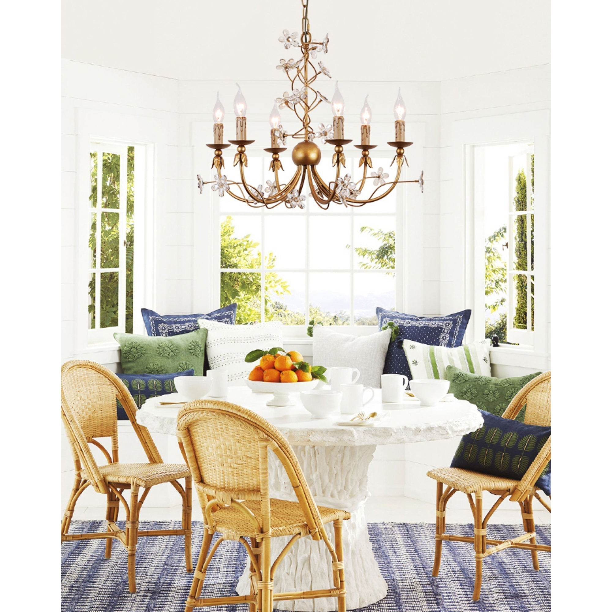 Ornuvyu Postmodern Luxe Clair Métal Cristal Lustre - Neutralighting