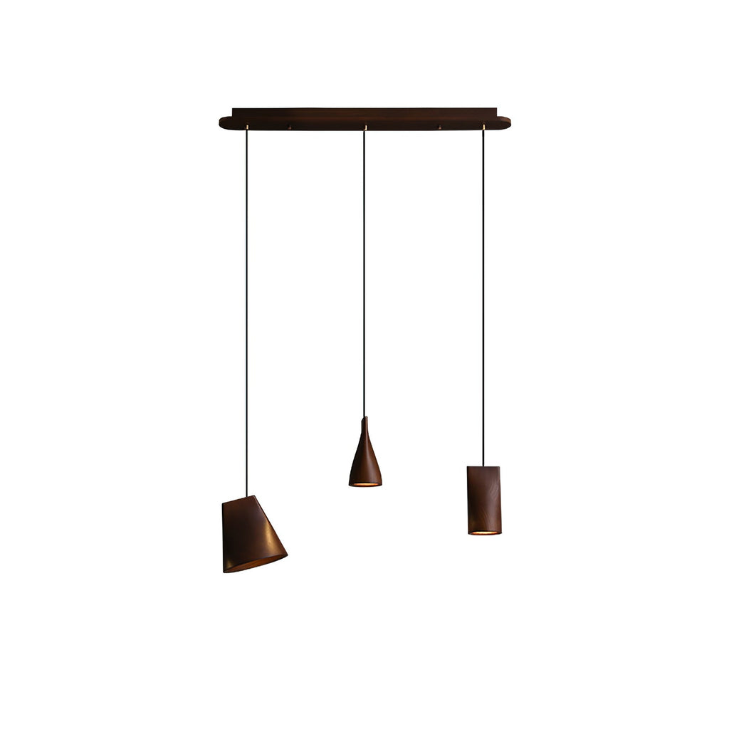Ivarara Suspension Bois Asymétrique - Neutralighting