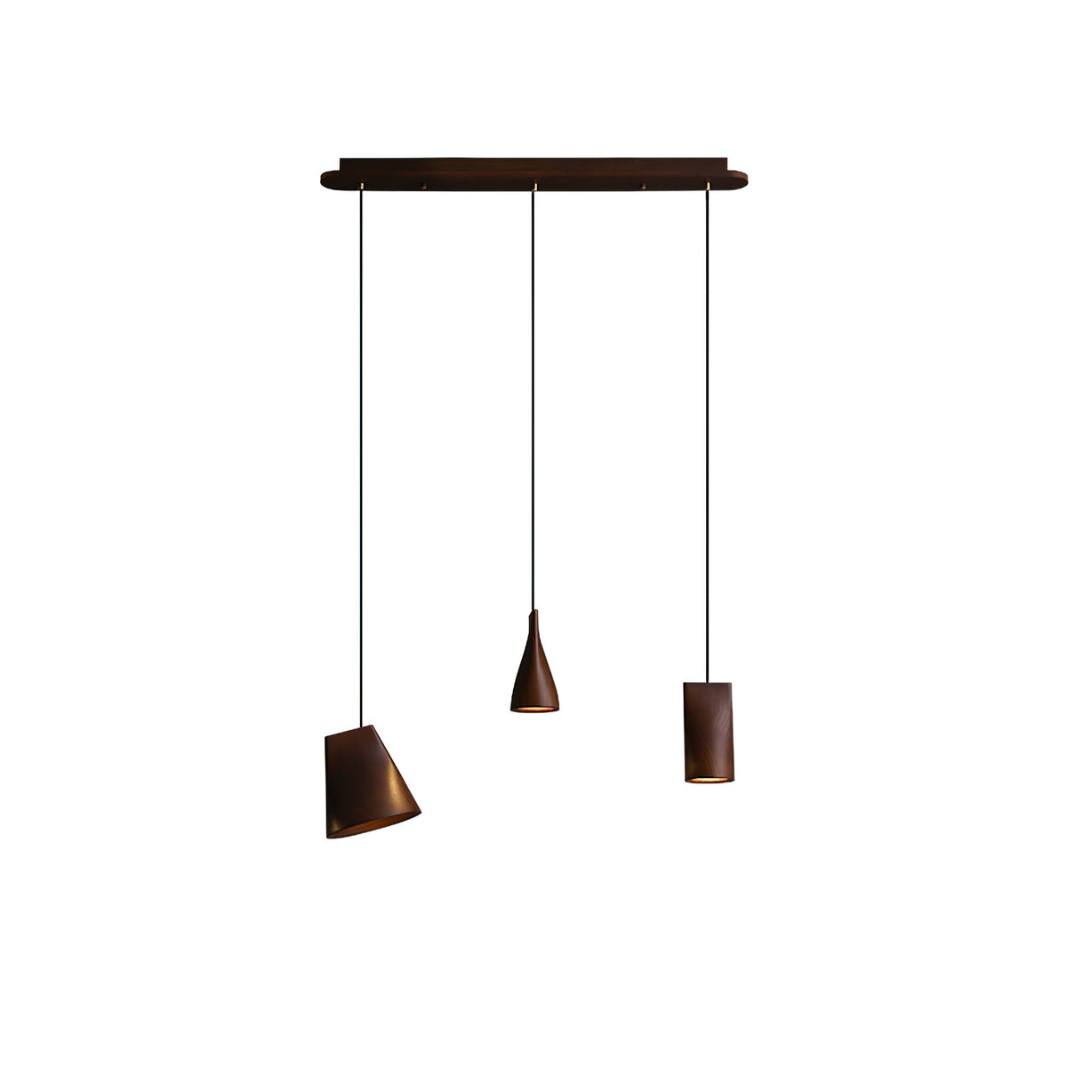Ivarara Suspension Bois Asymétrique - Neutralighting