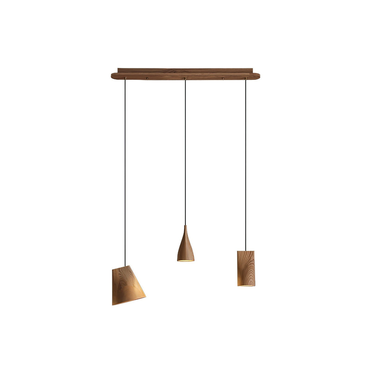 Ivarara Suspension Bois Asymétrique - Neutralighting
