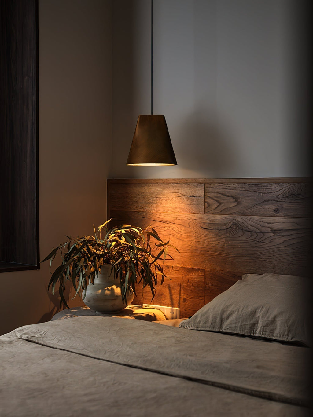 Ivarara Suspension Bois Asymétrique - Neutralighting