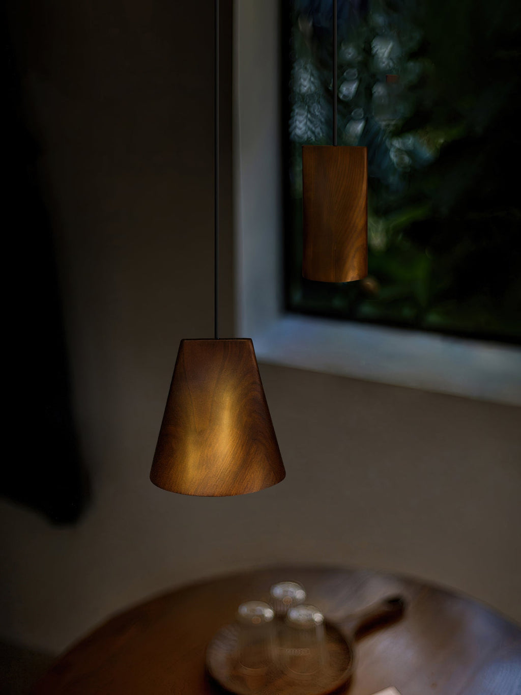 Ivarara Suspension Bois Asymétrique - Neutralighting