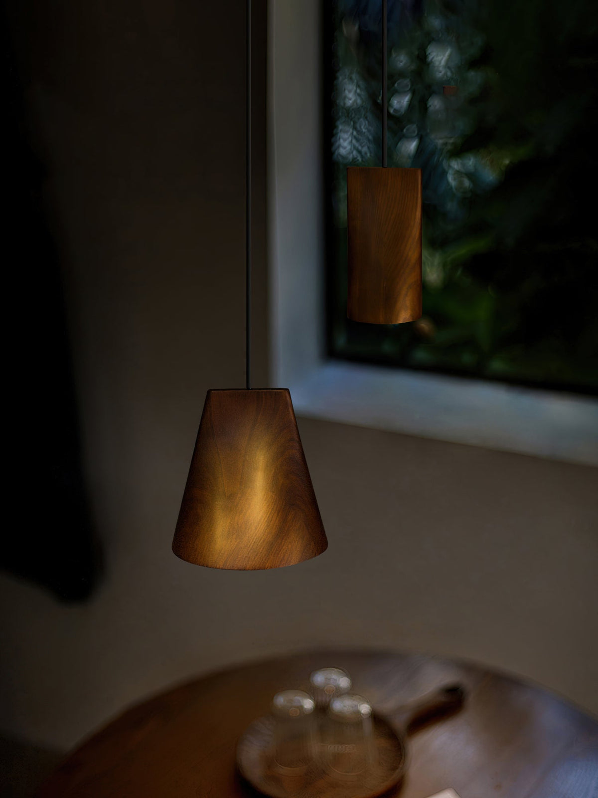 Ivarara Suspension Bois Asymétrique - Neutralighting