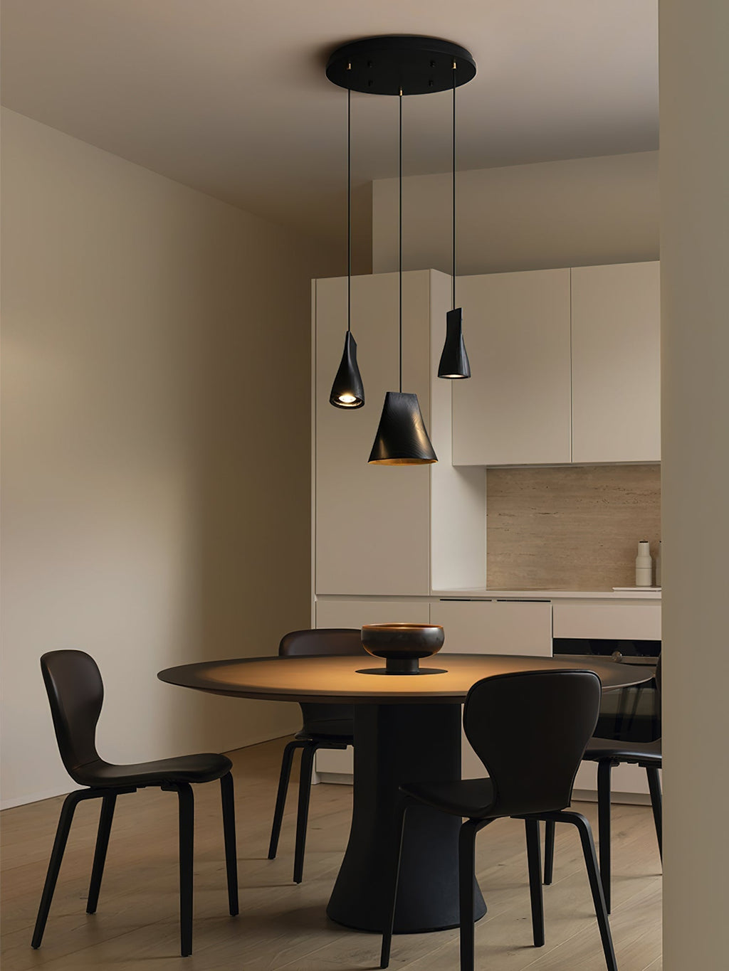 Ivarara Suspension Bois Asymétrique - Neutralighting