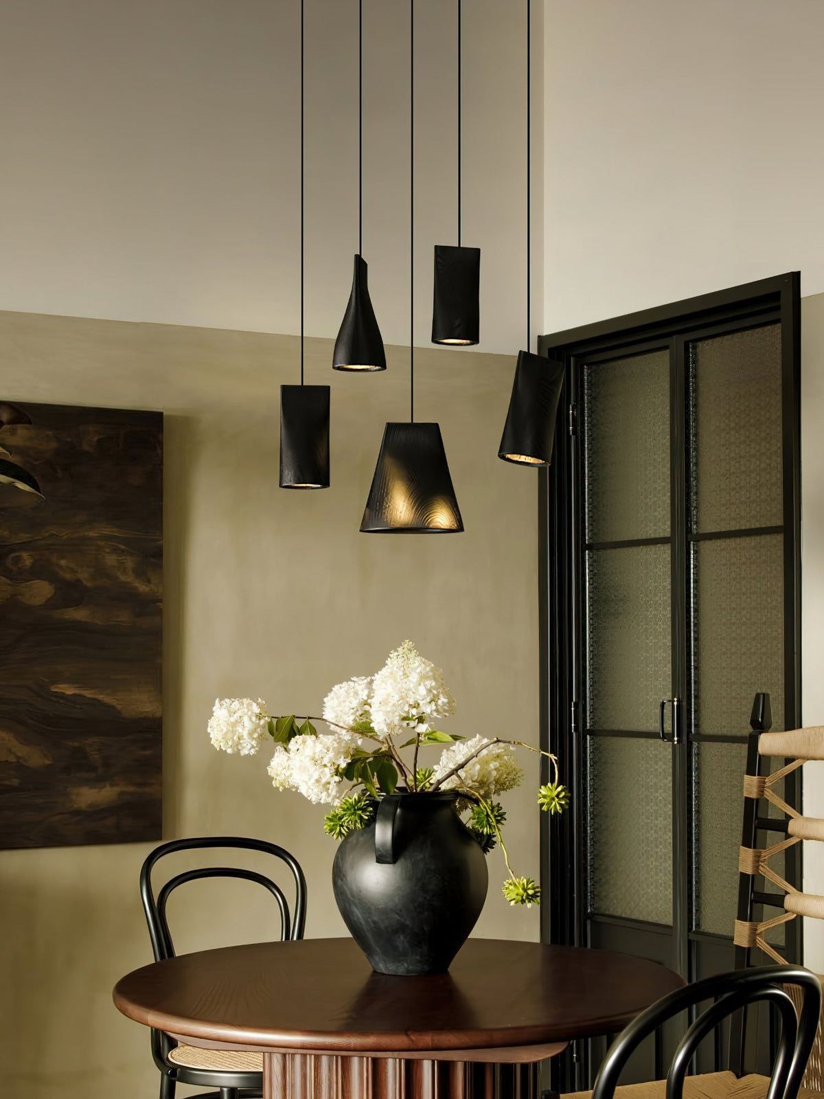 Ivarara Suspension Bois Asymétrique - Neutralighting