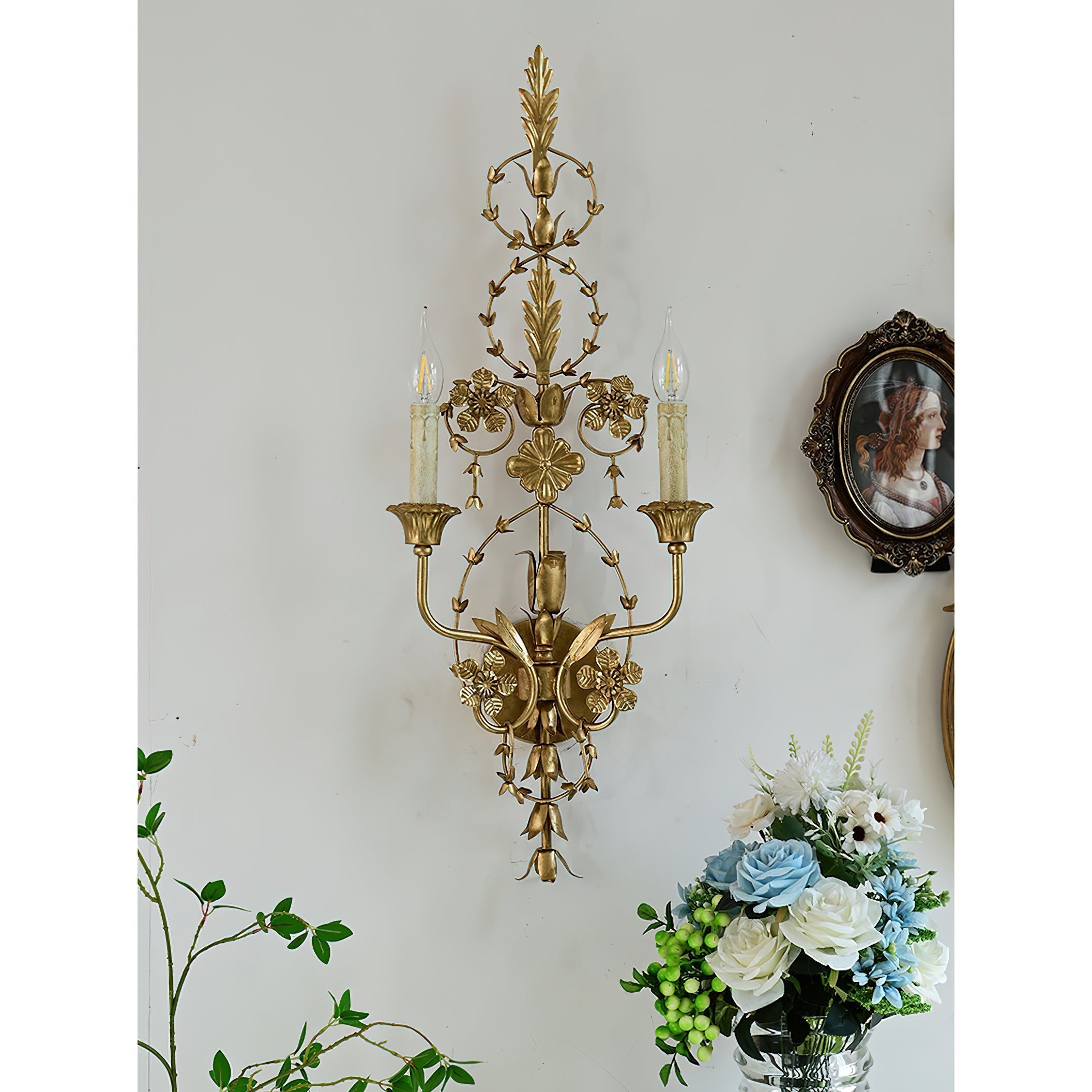 Aevuvyu Prime Ancien Industriel Métal Applique Murale - Neutralighting