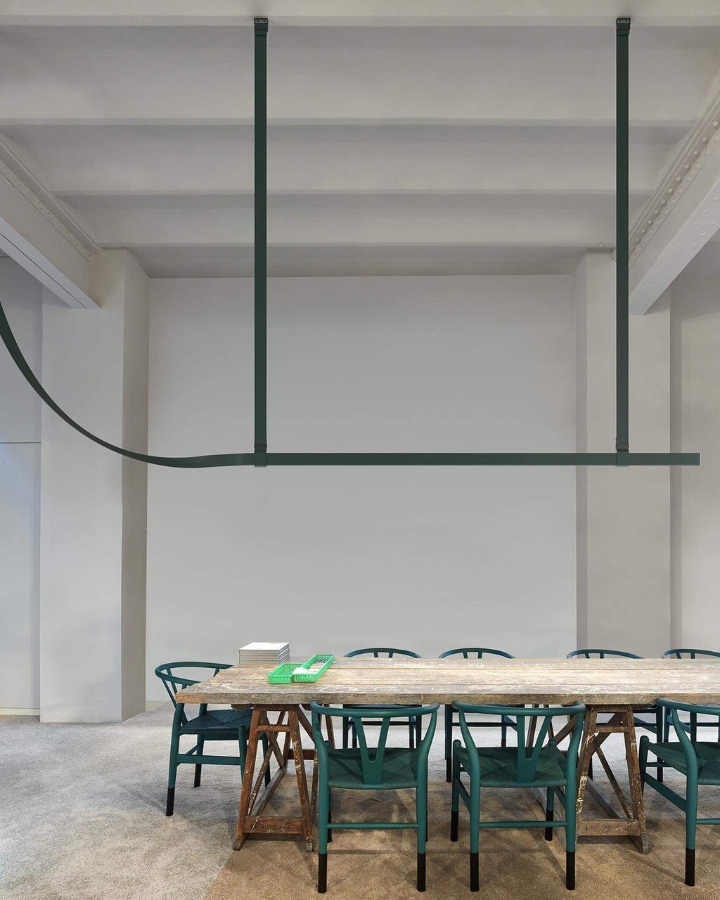 Arcadia Suspension Moderne en Cuir - Neutralighting
