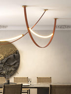 Belt Lampe à Suspension en Cuir et Silicone Minimaliste - Neutralighting