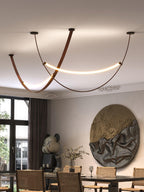 Belt Lampe à Suspension en Cuir et Silicone Minimaliste - Neutralighting