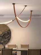 Belt Lampe à Suspension en Cuir et Silicone Minimaliste - Neutralighting