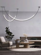 Belt Lampe à Suspension en Cuir et Silicone Minimaliste - Neutralighting