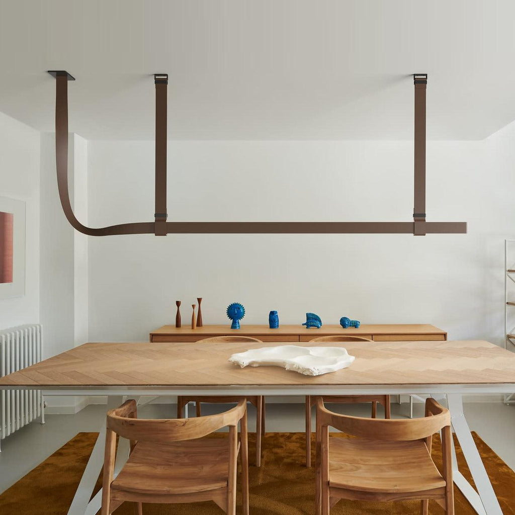 Arcadia Suspension Moderne en Cuir - Neutralighting