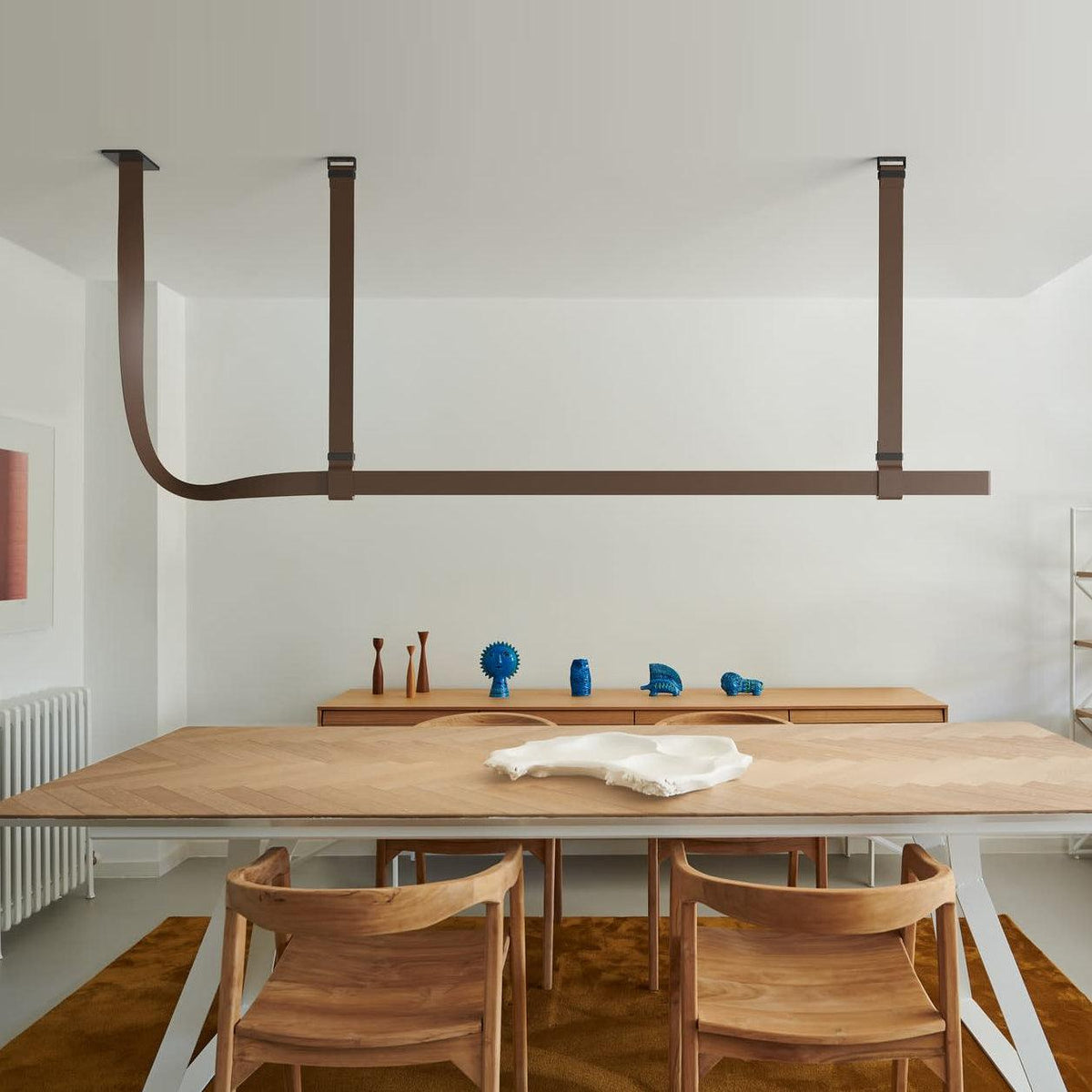Arcadia Suspension Moderne en Cuir - Neutralighting