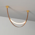 Belt Lampe à Suspension en Cuir et Silicone Minimaliste - Neutralighting