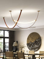 Belt Lampe à Suspension en Cuir et Silicone Minimaliste - Neutralighting