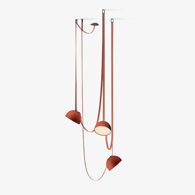 Cog Suspension Moderne Minimaliste en Cuir - Neutralighting
