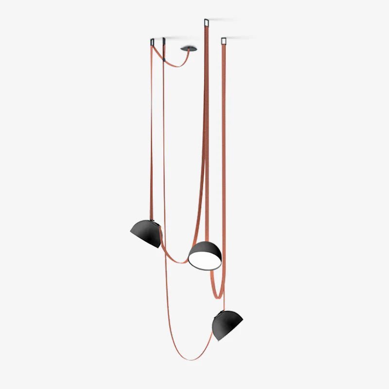 Cog Suspension Moderne Minimaliste en Cuir - Neutralighting