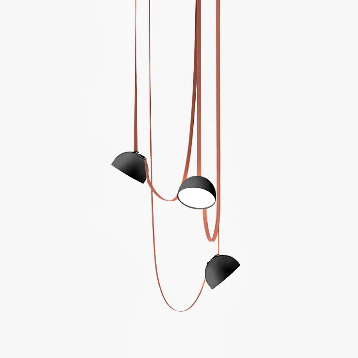 Cog Suspension Moderne Minimaliste en Cuir - Neutralighting