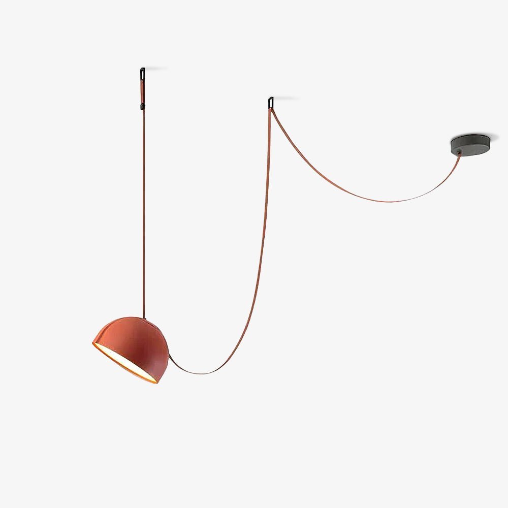 Cog Suspension Moderne Minimaliste en Cuir - Neutralighting
