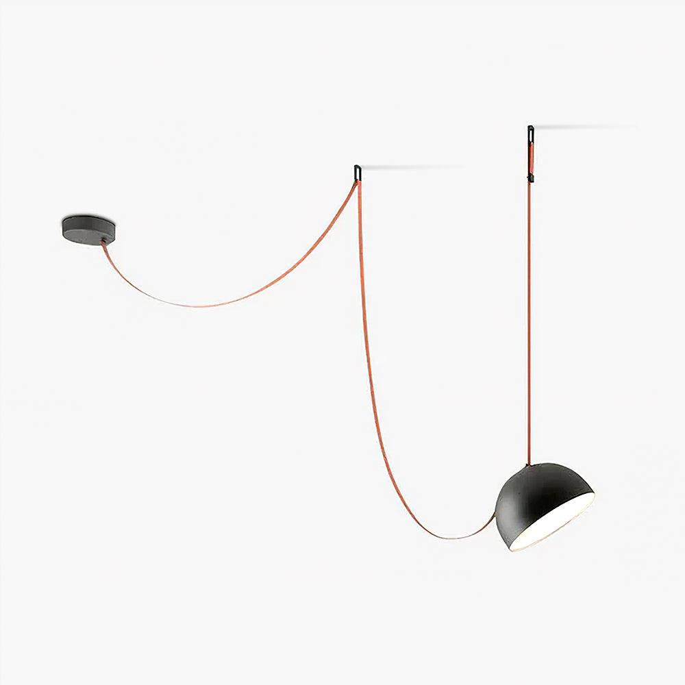 Cog Suspension Moderne Minimaliste en Cuir - Neutralighting