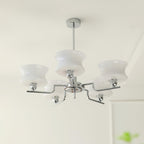 Lustra Chandelier en Verre Vintage Doré Naturel - Neutralighting